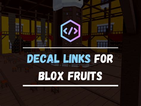 Blox Fruits Decals